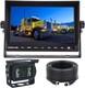 1080P AHD 7 Wired Rear View Backup Camera System with Audio, Parking Line