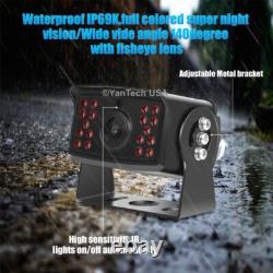 1080P Digital Wireless 7 Rear View Backup Camera Monitor RV Trailer Truck Bus