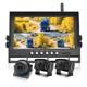 1080P Digital Wireless Backup Camera System Kit for RV/Truck/Bus 9 HD Monitor