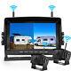 1080P Wireless RV Backup Camera Side Rear View 7 DVR Monitor for Truck Trailer