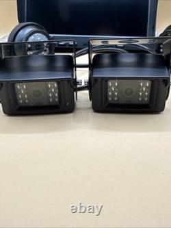 10 1080P Wireless Backup Camera System Rear Side View Cameras DVR Waterproof