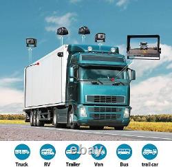 10.1 AHD Monitor DVR Side Rear View Backup Camera Reversing Kit for Truck Van