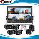 10.1 DVR Monitor 4CH Vehicle Rear view Backup Camera for Truck Trailer Caravan