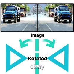 10.1 DVR Monitor BSD AI 1080P Front Rear View Camera Backup For Rv Truck Camper