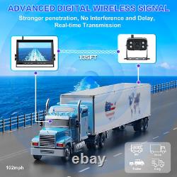 10.1 Digital Wireless Backup Camera DVR Monitor Rear View Record For Truck RV