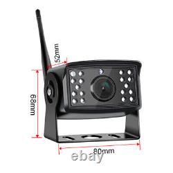 10.1 Digital Wireless DVR Monitor 1080P Backup Rear Side View Camera Truck RV