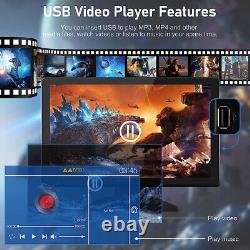 10.1 IPS Touch Screen DVR Record Monitor Backup Camera System for Car Truck Bus