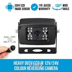 10.1 IPS Touch Screen DVR Record Monitor Backup Camera System for Car Truck Bus