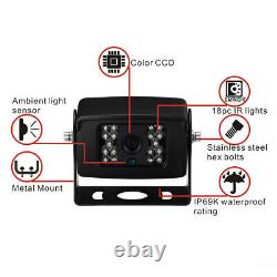 10.1 IPS Touch Screen DVR Record Monitor Backup Camera System for Car Truck Bus