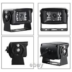 10.1 IPS Touch Screen DVR Record Monitor Backup Camera System for Car Truck Bus