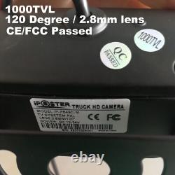 10.1 IPS Touch Screen DVR Record Monitor Backup Camera System for Car Truck Bus