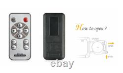 10.1 Quad Monitor 4 CCD Rear View Backup Camera System For Trailer Truck RV Bus