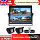 10.1 Quad Monitor Rear view Parking Backup Camera For Truck Trailer Bus Trailer