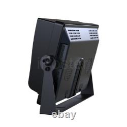 10.1 Quad Monitor Splitscreen IR CCD Backup Rear View Camera for Truck Bus Car