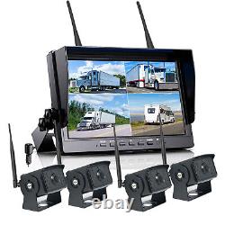 10.1 Wireless Monitor DVR 1080P Backup Camera Truck 360 Side Rear View System