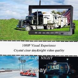 10.1 Wireless Monitor DVR 1080P Backup Camera Truck 360 Side Rear View System