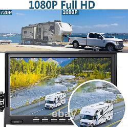 10.1 Wireless Monitor DVR 1080P Backup Camera Truck 360 Side Rear View System