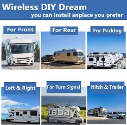 10.1 Wireless Monitor DVR 1080P Backup Camera Truck 360 Side Rear View System