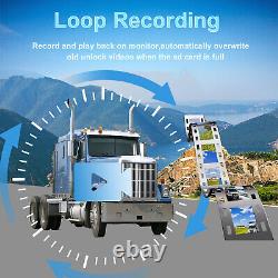 10.1 Wireless Monitor DVR 1080P Backup Camera Truck 360 Side Rear View System