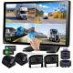 10.36Touchable Quad Monitor 1080P Backup Camera Android Auto Mirror-Link FM DVR