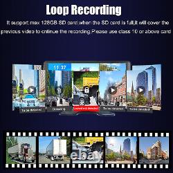 10.36 4k Monitor 1080P Backup Camera For Truck RV Front Rear View No Blind Spot