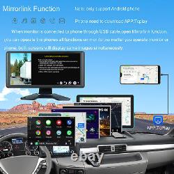 10.36 4k Monitor 1080P Backup Camera Front Rear Left Right for 360 View Reverse