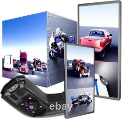10.36 Electronic Side Rear View Mirror BSD DVR Backup Camera Side Blind Areas