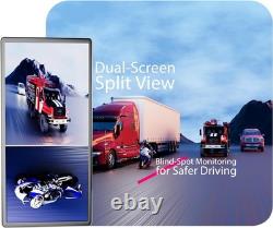 10.36 Electronic Side Rear View Mirror BSD DVR Backup Camera Side Blind Areas