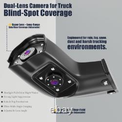 10.36 Electronic Side Rear View Mirror BSD DVR Backup Camera Side Blind Areas