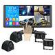 10.36 IPS Quad Monitor DVR Screen 4XAHD Backup Camera For Truck Trailer Bus Van