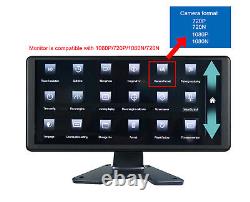 10.36 Monitor DVR MP5 BT FM MirrorLink 1080P Rear View Backup Camera For Truck