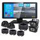 10.36 Touch Screen DVR Monitor Bluetooth Rear Side Front View Backup Camera Kit