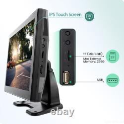 10.36 Touch Screen Monitor DVR 360 1080P Backup Front Rear Side View Cameras Rv