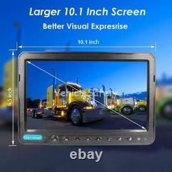 10 Monitor Vehicle CCTV, DVR AHD 1080P Rear View Backup Camera System FOR Truck