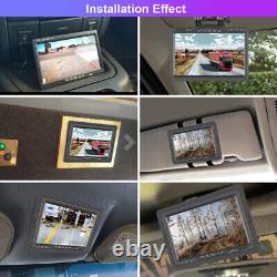 12V-24V Digital Display 7Monitor Car Truck Rear View Backup Reverse Camera Set