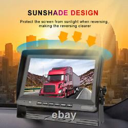 12V-24V Digital HD Screen 8 Monitor Car Rear View Backup Reverse Video Camera