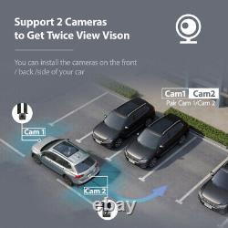 12V Digital Display 5 Monitor Car RV Rear View Backup Reverse Wireless Camera