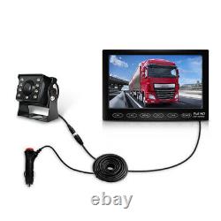 12-24V 7 Car Truck LCD Rear View Touch Screen Monitor withBackup Night Vision Cam