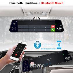 12 Touch Screen backup camera car rear view mirror Android 8.1 car dvr dash cam