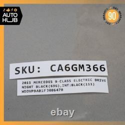 14-17 Mercedes W242 B250e Parking Rear View Backup Back Up Camera OEM