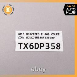 15-17 Mercedes W207 E400 CLS400 Rear View Backup Back Up Camera OEM 79k