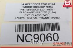 15-17 Mercedes W212 E350 CLS400 Rear View Backup Back Up Camera OEM