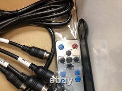 1 New Iposter, IP-1040QUAD, Quad Display Monitor IR Rear View Backup Camera, 12-24V