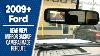 2009 Ford Rear View Mirror Backup Rear Camera Reroute Interface Easy Install
