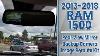 2013 2018 Ram Rear View Mirror Backup Camera Image Reroute Kit Easy Plug U0026 Play Installation