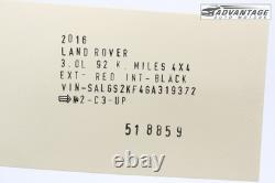 2013-2019 Land Range Rover L405 Rear View Backup Reverse Assist Camera Oem