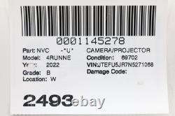 2014 2024 Toyota 4runner Rear View Backup Park Parking Aid Assist Camera Oem