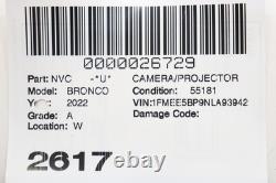 2021 2026 Ford Bronco Rear View Backup Park Parking Aid Assist Camera Oem