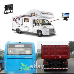 24V Digital Display 7Monitor Rear View Backup Reverse Camera Truck RV Trailers