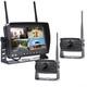 2x Digital Wireless Backup Camera 7 Monitor Rear View DVR 12-24V For Caravan RV
